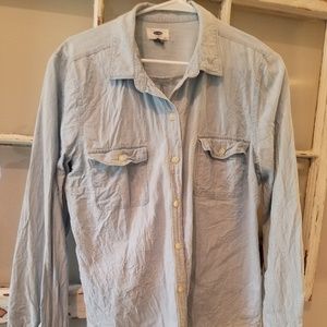 ON chambray shirt